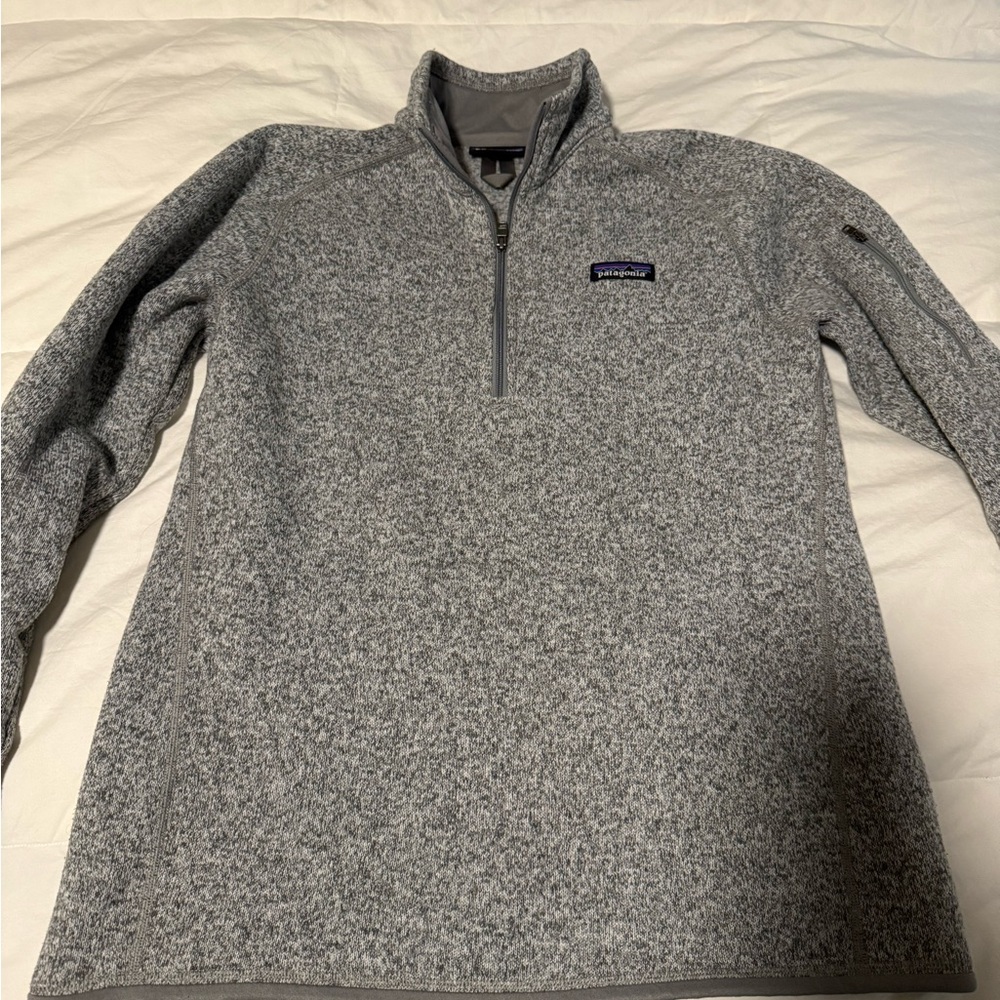 Patagonia women’s Zip Up Gray Sweater